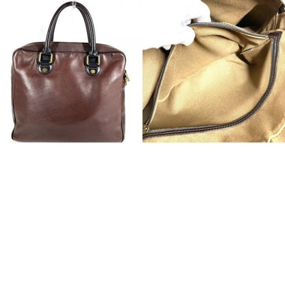 Louis Vuitton Business Bag Yu Long Utah Leather Brown