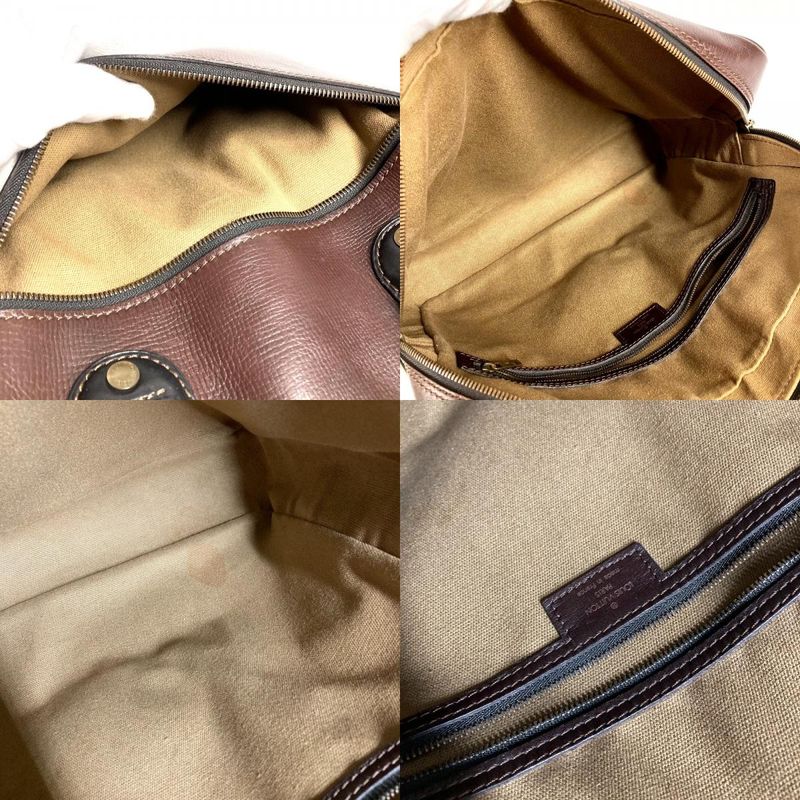 Louis Vuitton Business Bag Yu Long Utah Leather Brown