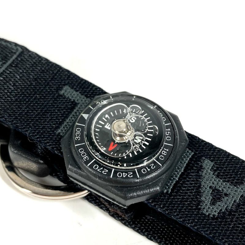Chanel Bracelet Direction Magnet Canvas Black