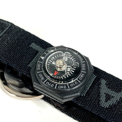 Chanel Bracelet Direction Magnet Canvas Black