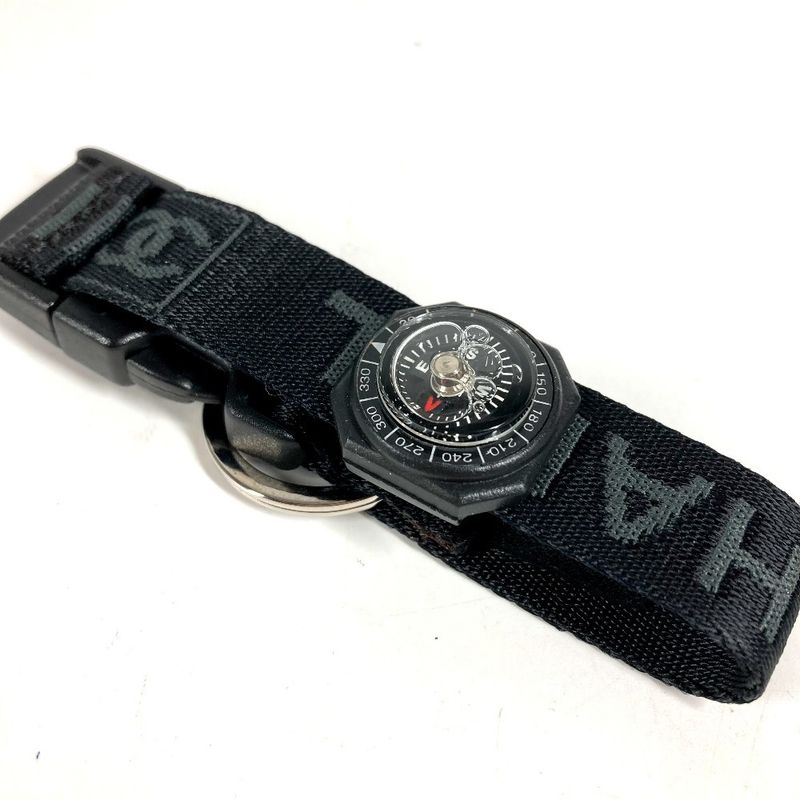 Chanel Bracelet Direction Magnet Canvas Black