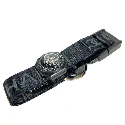 Chanel Bracelet Direction Magnet Canvas Black