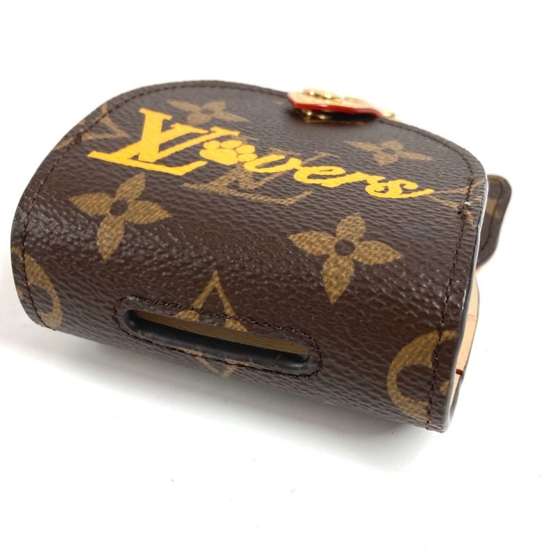 Louis Vuitton Key Holder Dog Bag Shiva Monogram Canvas Brown