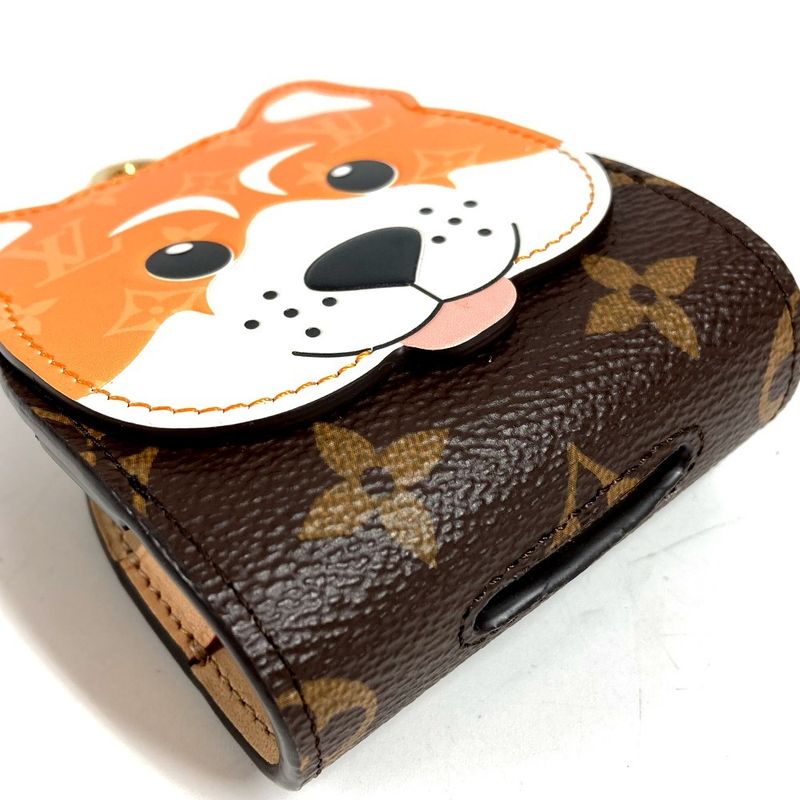Louis Vuitton Key Holder Dog Bag Shiva Monogram Canvas Brown