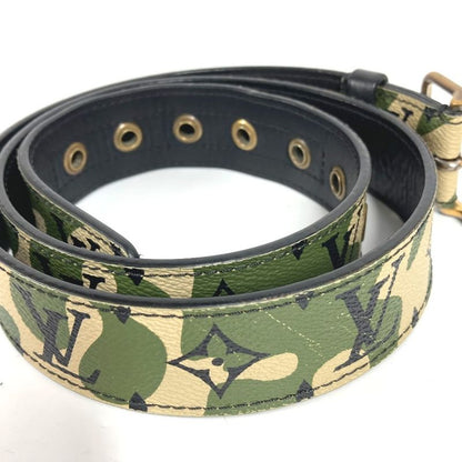 Louis Vuitton Belt Ceinture Monogram Flage Canvas Khaki