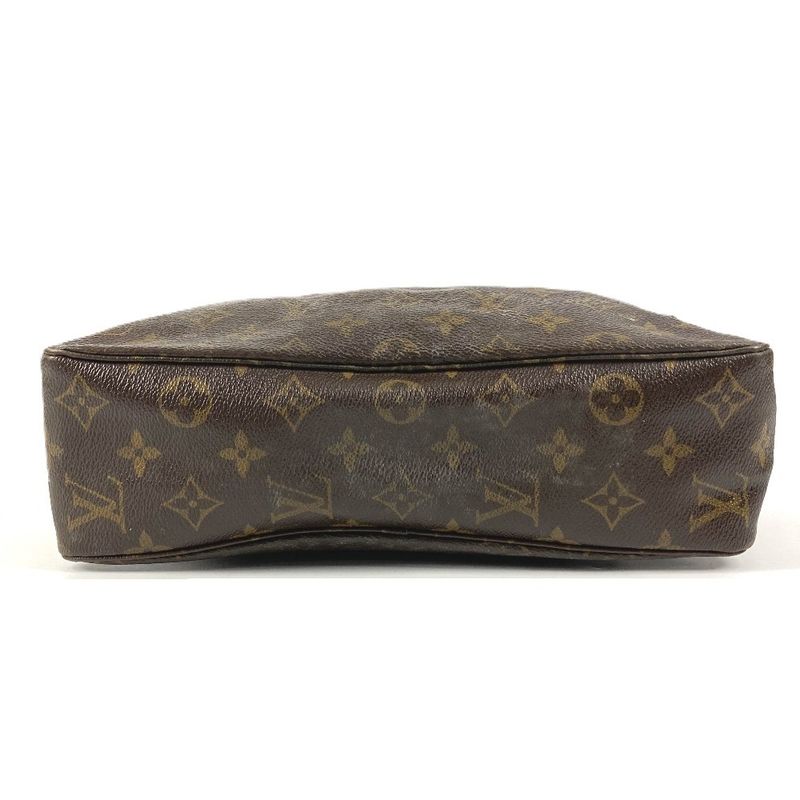 Louis Vuitton Makeup Pouch Trousse Toilette 28 Monogram Canvas Brown