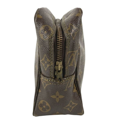 Louis Vuitton Makeup Pouch Trousse Toilette 28 Monogram Canvas Brown