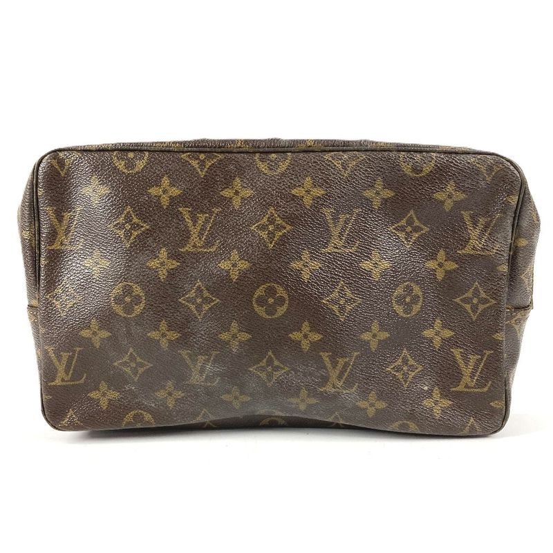 Louis Vuitton Makeup Pouch Trousse Toilette 28 Monogram Canvas Brown
