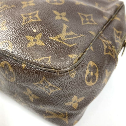 Louis Vuitton Makeup Pouch Trousse Toilette 28 Monogram Canvas Brown