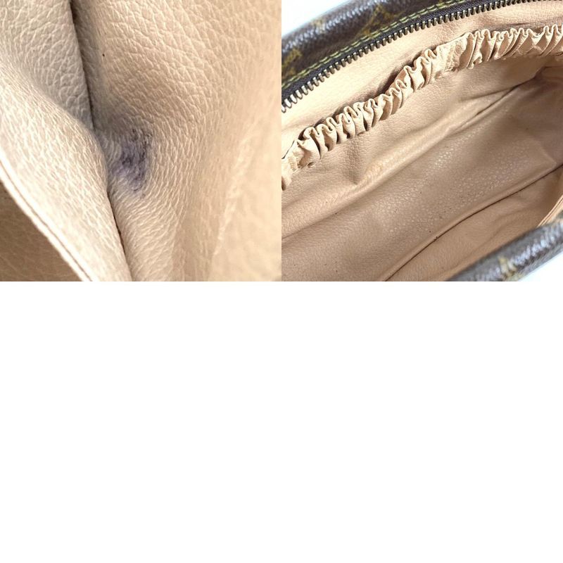 Louis Vuitton Makeup Pouch Trousse Toilette 28 Monogram Canvas Brown