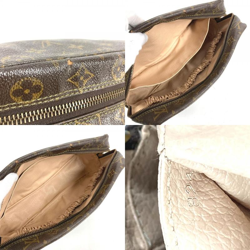 Louis Vuitton Makeup Pouch Trousse Toilette 28 Monogram Canvas Brown