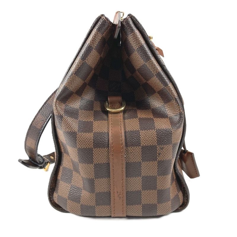 Louis Vuitton Shoulder Bag Greenwich Damier Canvas Ebene Brown