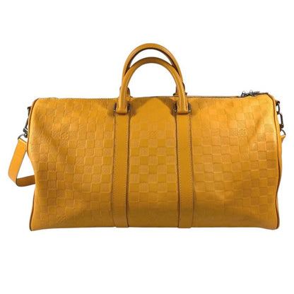 Louis Vuitton Boston Bag Keepall Bandouliere 45 Damier Infini Leather Solaru