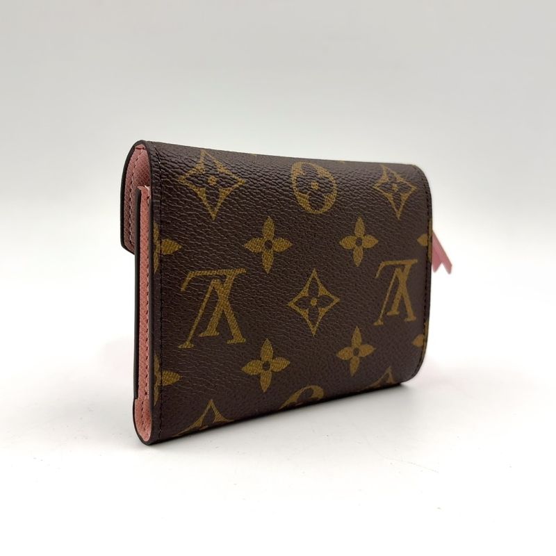 Louis Vuitton Portefeuille Victorine Monogram Rose Ballerine Brown Light Pink
