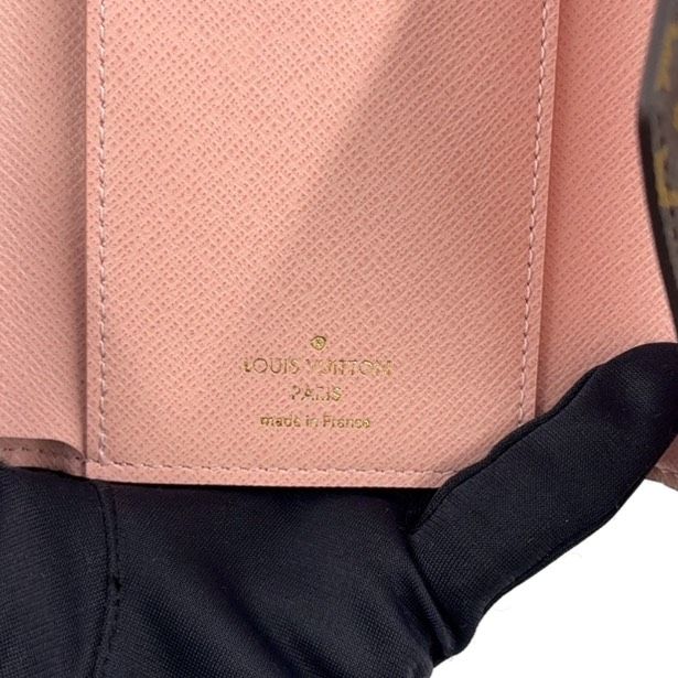 Louis Vuitton Portefeuille Victorine Monogram Rose Ballerine Brown Light Pink