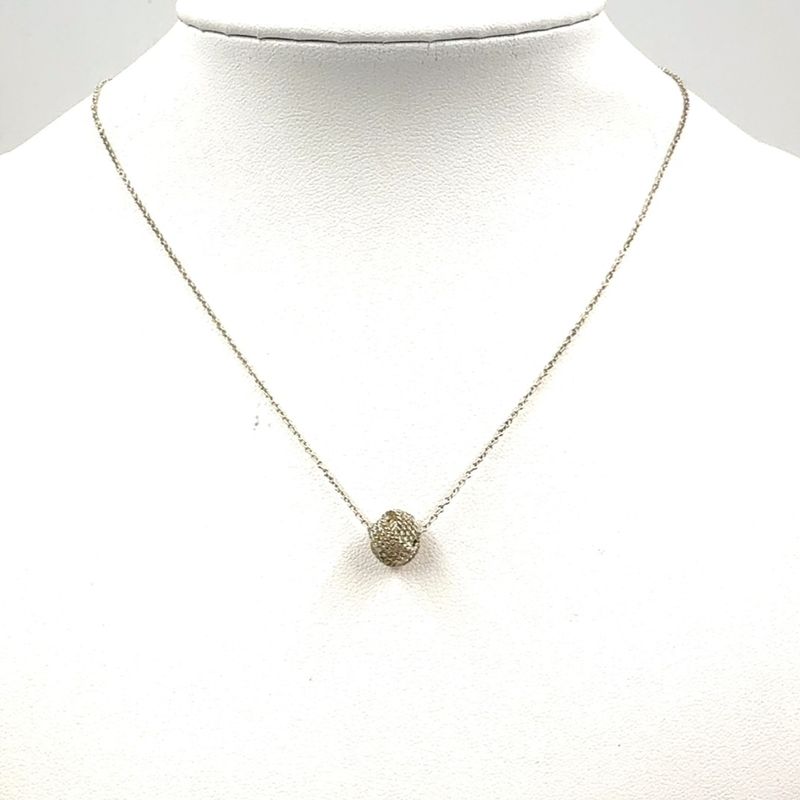 Tiffany & Co Somerset Twist Knot Silver Necklace