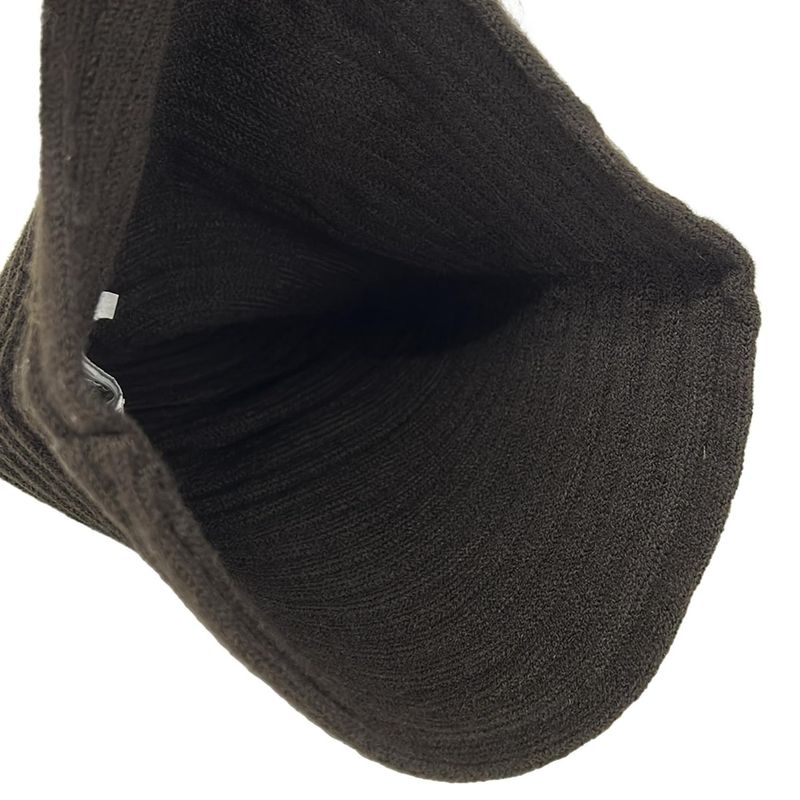 Max Mara Knit Hat Dark Brown Wool Sweater
