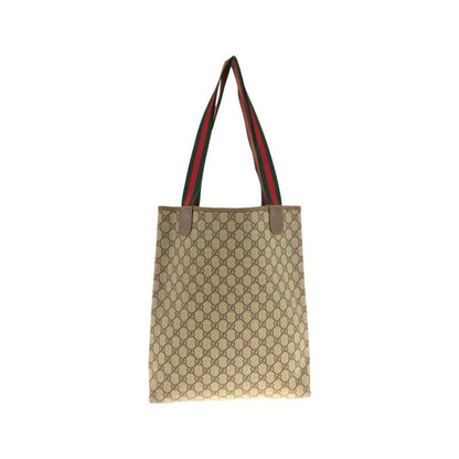 Gucci Sherry Line Beige Green Red GG Supreme Canvas 002 58 Tote Shoulder Bag