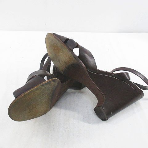 Louis Vuitton Sandals Wedge Sole Cross