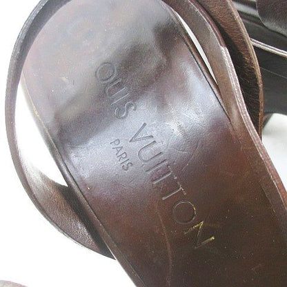 Louis Vuitton Sandals Wedge Sole Cross