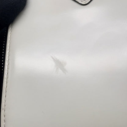 Prada Shoulder Bag Triangle Smartphone Saffiano White