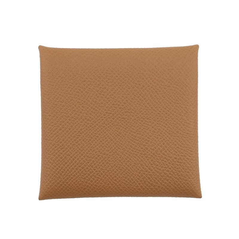 Hermes Coin Case Bastia Gold Epsom Purse Wallet