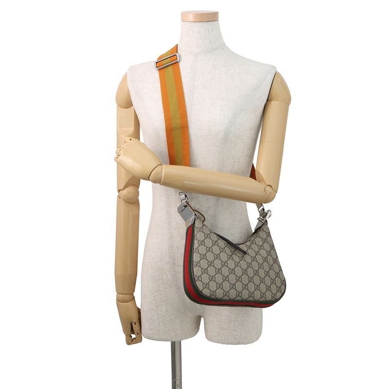 Gucci Shoulder Bag GG Supreme Attache Small