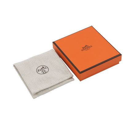 Hermes Necklace Mini Pop Black Silver