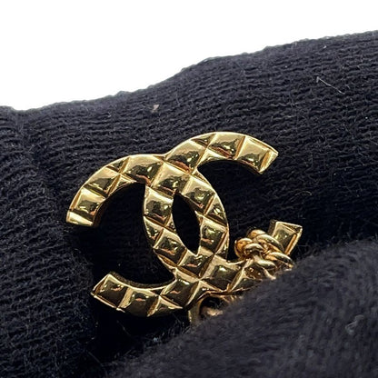 Chanel Necklace CC Logo Line Stone