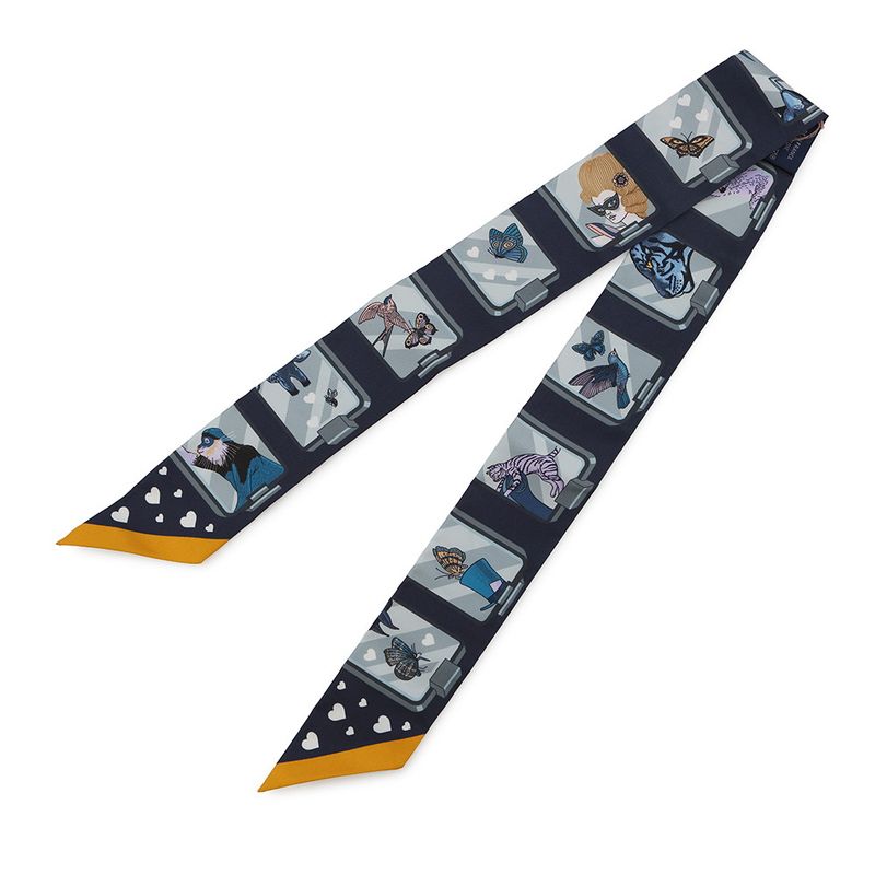 Hermes Scarf Twill Story Silk