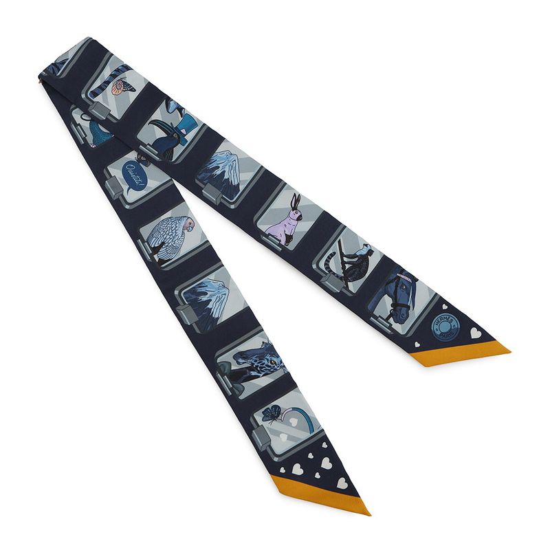 Hermes Scarf Twill Story Silk