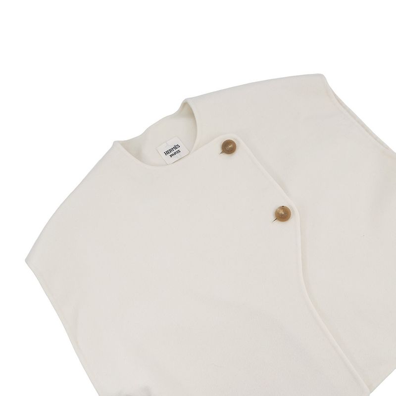 Hermes Bolero Short Sleeve Cashmere 34 Shirt