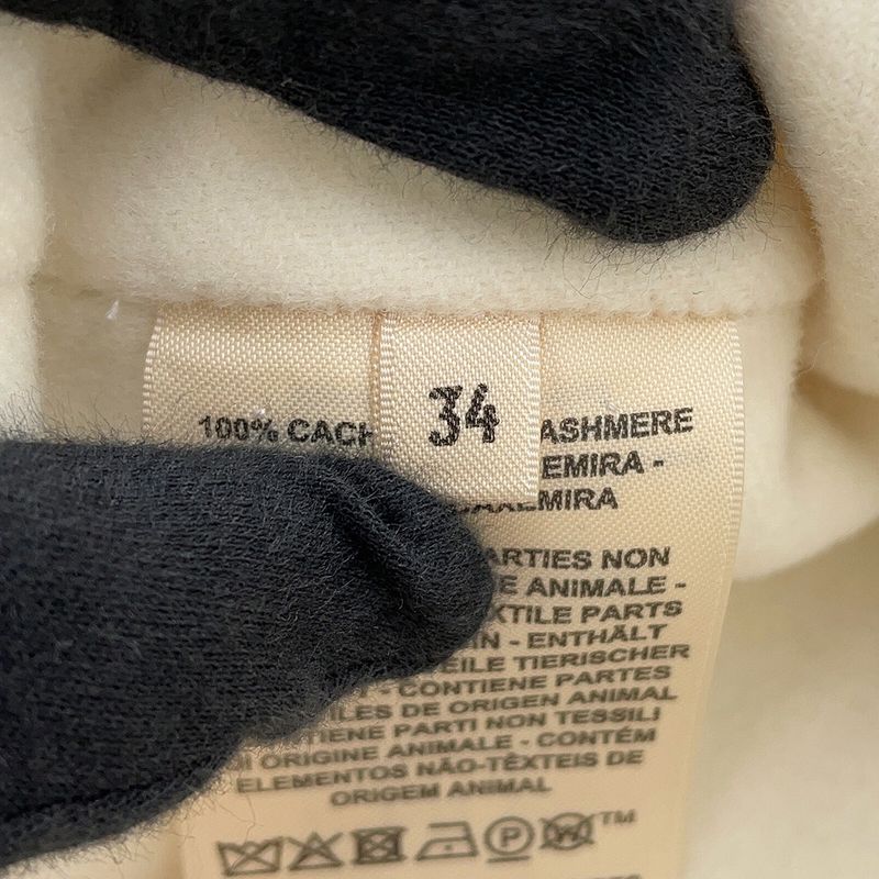 Hermes Bolero Short Sleeve Cashmere 34 Shirt
