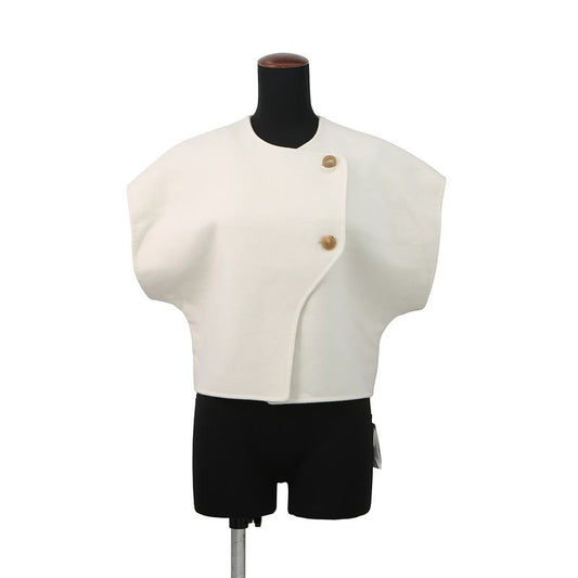 Hermes Bolero Short Sleeve Cashmere 34 Shirt