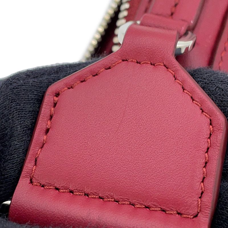 Loewe Shoulder Bag Vertical Crossbody Pocket Anagram Satin Calf Leather
