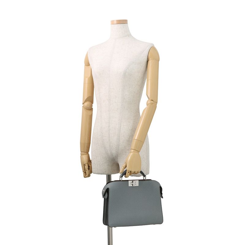 Fendi Peekaboo Eye Small Leather 2-Way Shoulder Bag