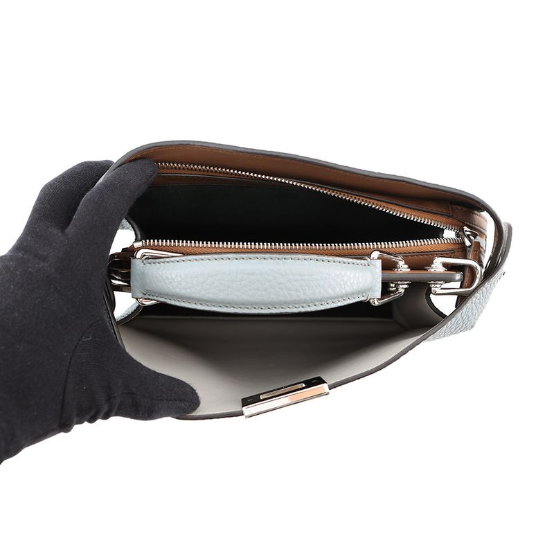 Fendi Peekaboo Eye Small Leather 2-Way Shoulder Bag