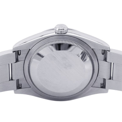 Rolex Datejust 36 SS 18k White Gold Roulette Aubergine Dial 69 Diamonds