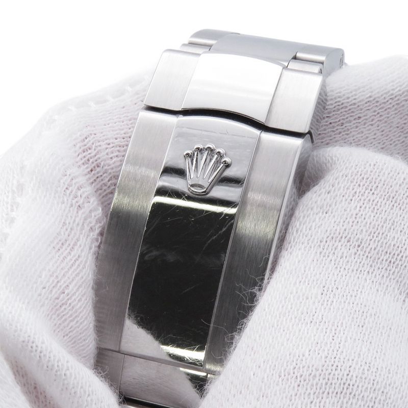 Rolex Datejust 36 SS 18k White Gold Roulette Aubergine Dial 69 Diamonds