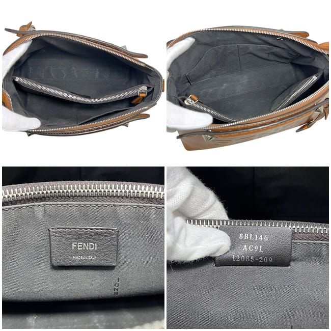Fendi Shoulder Bag Visible Brown