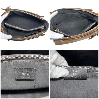 Fendi Shoulder Bag Visible Brown