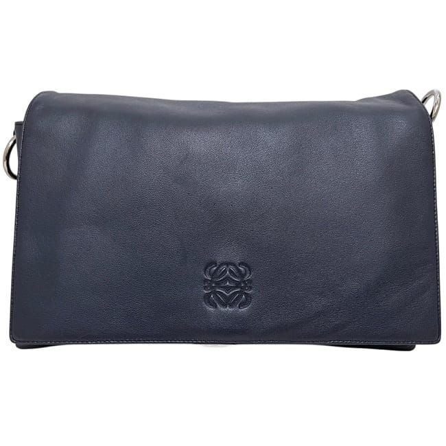 Loewe 2-Way Bag Navy Blue Anagram