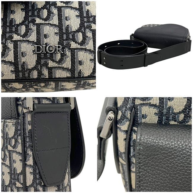 Dior Shoulder Bag Navy Dark Blue