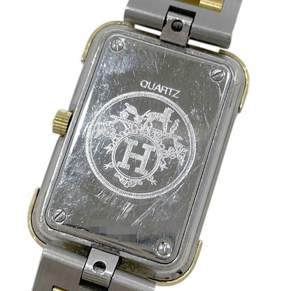 Hermes Watch Croajour White Silver Gold