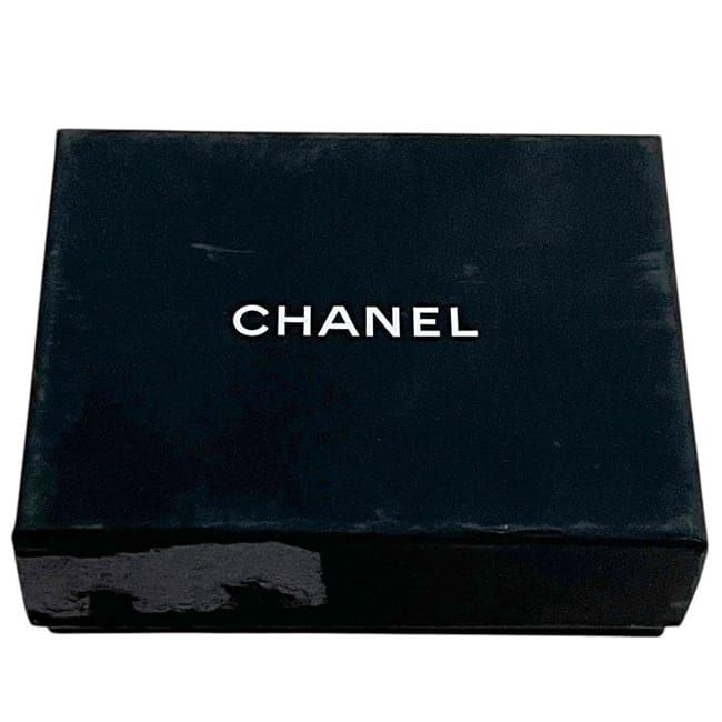 Chanel Swing Earrings Gold Black White Multicolor