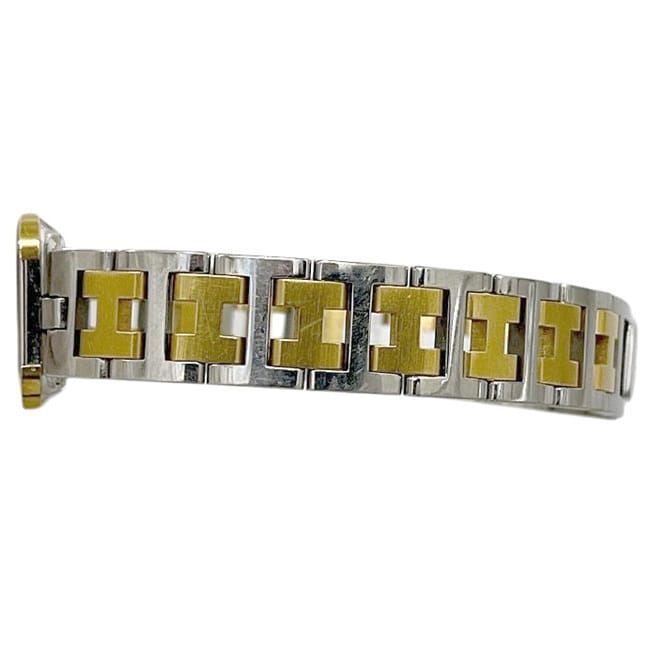 Hermes Watch Croajour White Silver Gold