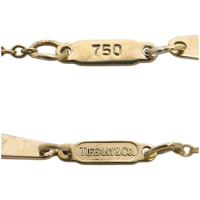 Tiffany & Co Dots Necklace Yellow Gold YG