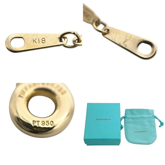 Tiffany & Co Dots Necklace Yellow Gold YG
