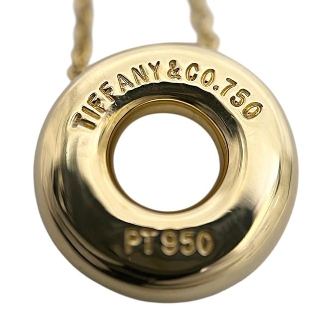 Tiffany & Co Dots Necklace Yellow Gold YG