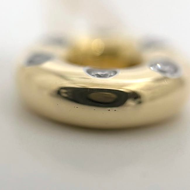 Tiffany & Co Dots Necklace Yellow Gold YG
